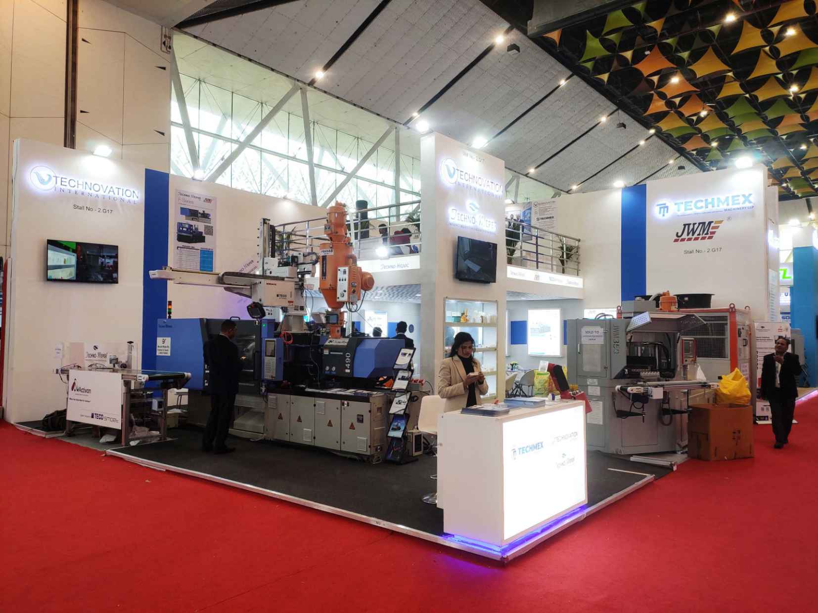 Double Decker Exhibition Stall Design in India and Dubai.