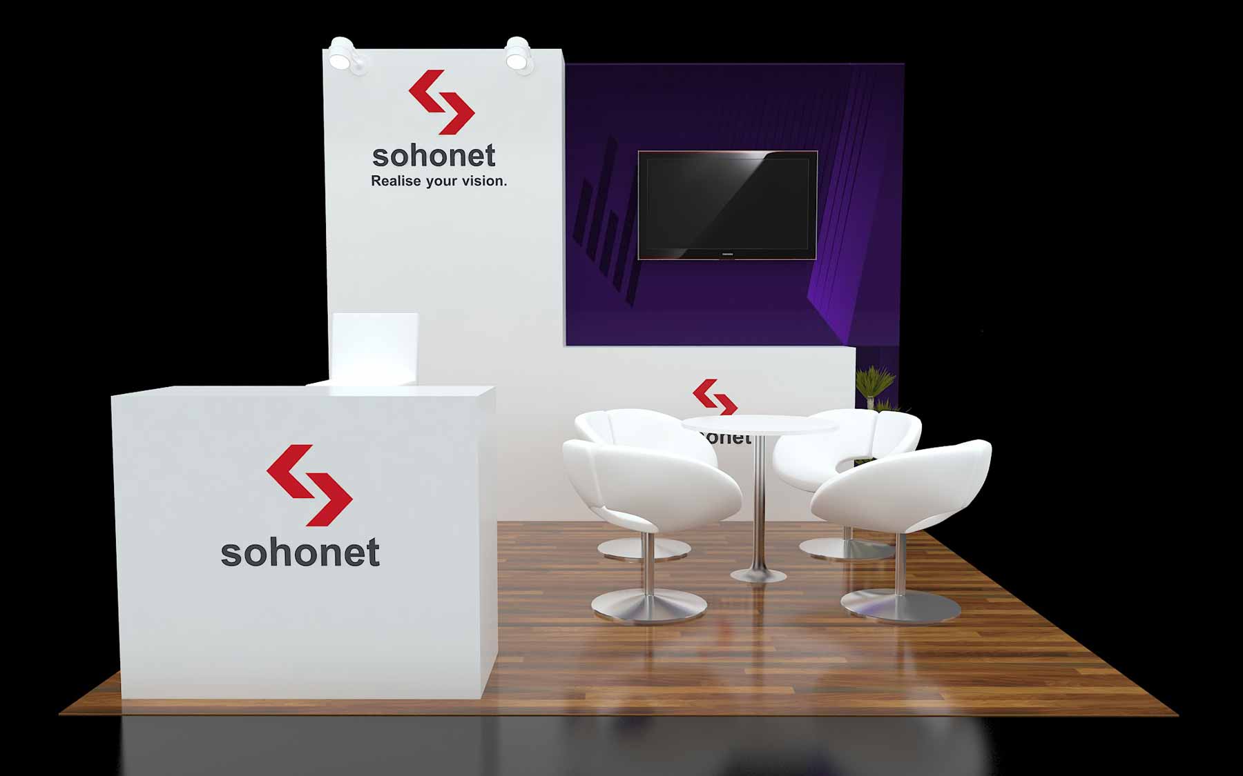 ves10100003 0X10 booth space Vsky