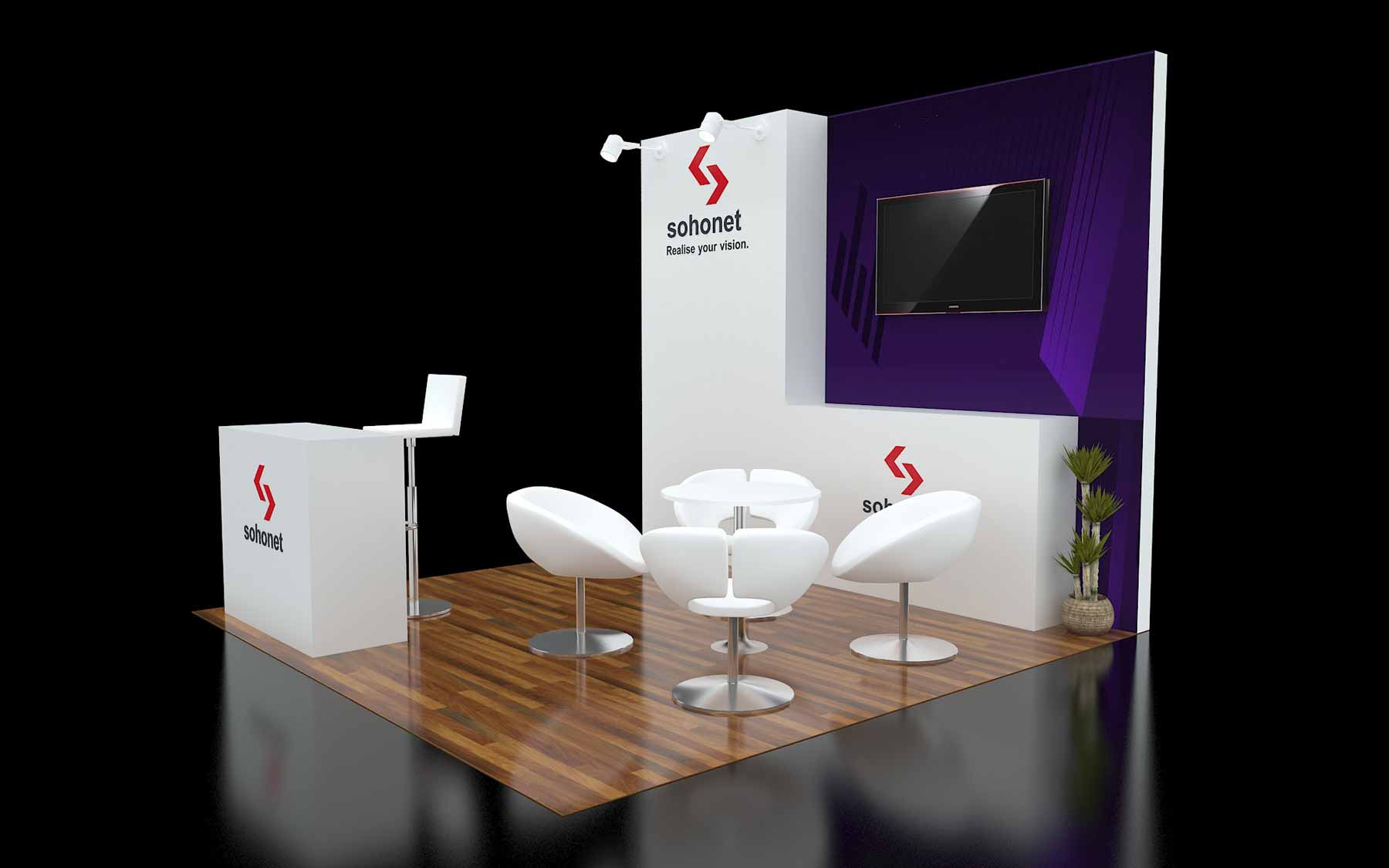 ves10100003 0X10 booth space Vsky Stall