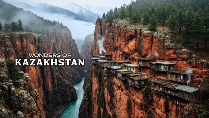 Sky Expo exhibition booth design and creative trade show stand solutions in Kazakhstan with modern branded display setup